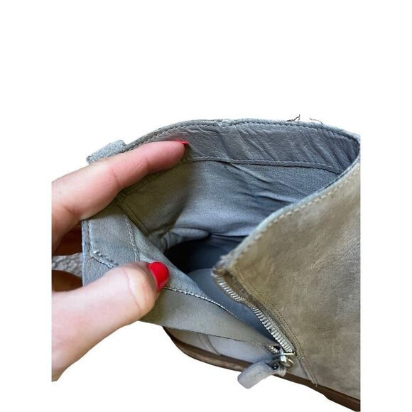 Sorel Emelie Zip Boots Gray Tan size 9 - Picture 6 of 14